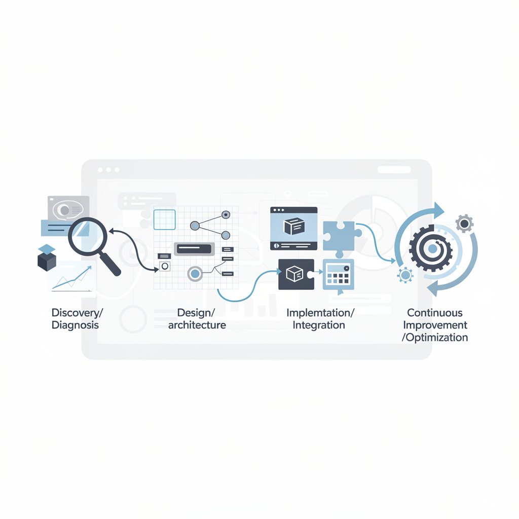 Ilustración de metodología de trabajo